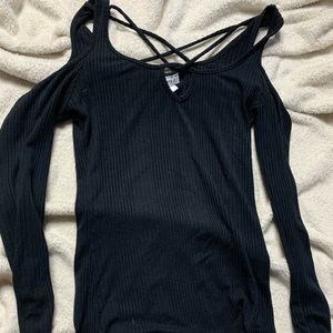 black shirt